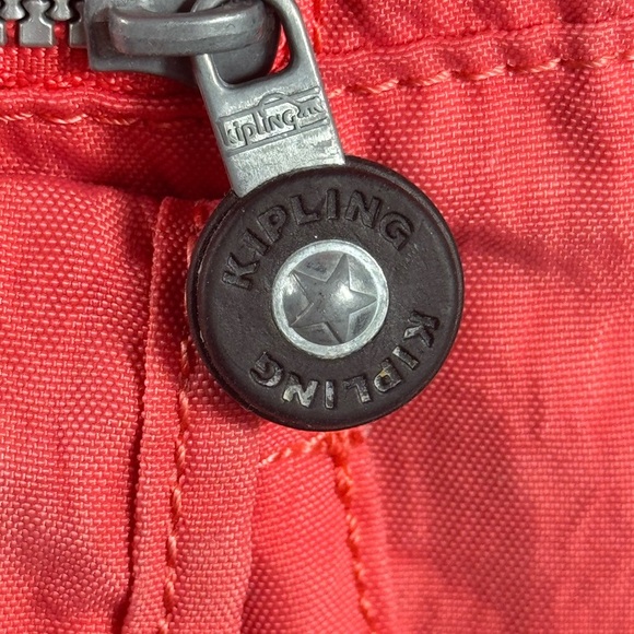 Kipling Red Shoulder Bag - Picture 6 of 16